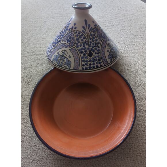 Williams Sonoma Bachmara Tunisia Covered Dish 10.5